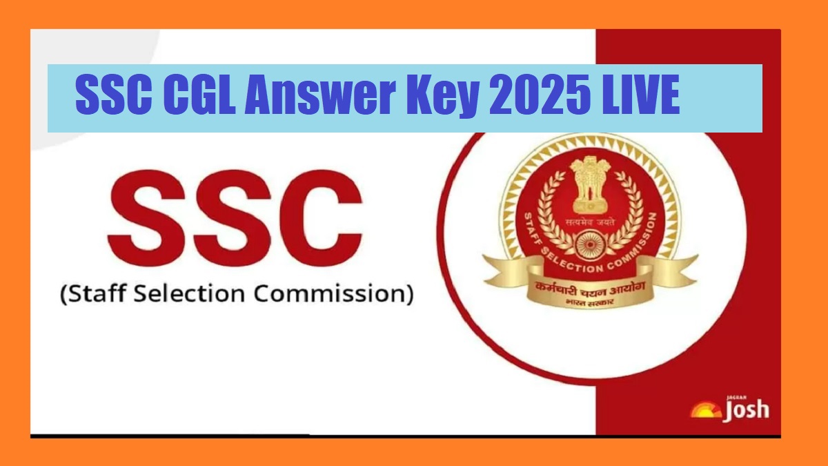 SSC CGL Answer Key 2025