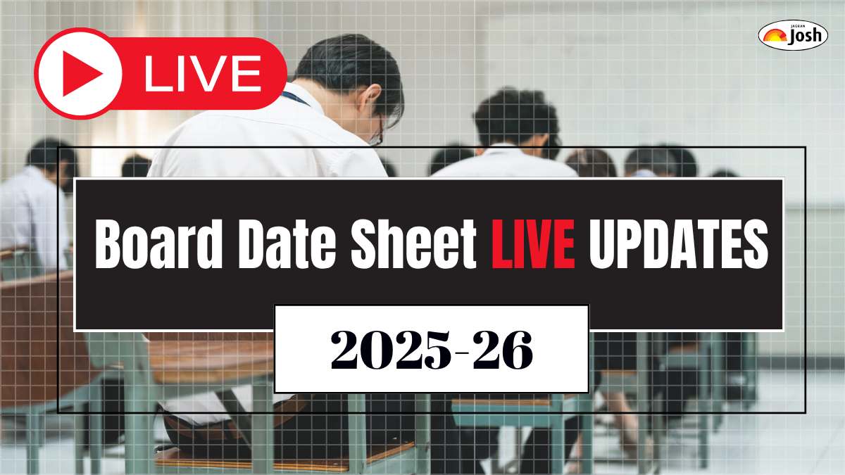 Board Date Sheet 2025-26 LIVE: CISCE, UP, Maharashtra, Gujarat, Tamil Nadu and Other State Boards Time Table Soon, Check Update! 