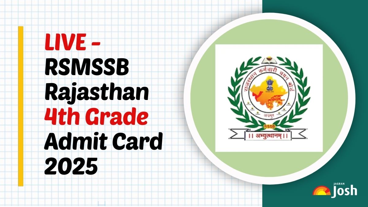 RSSB Rajasthan 4th Grade Admit Card 2025