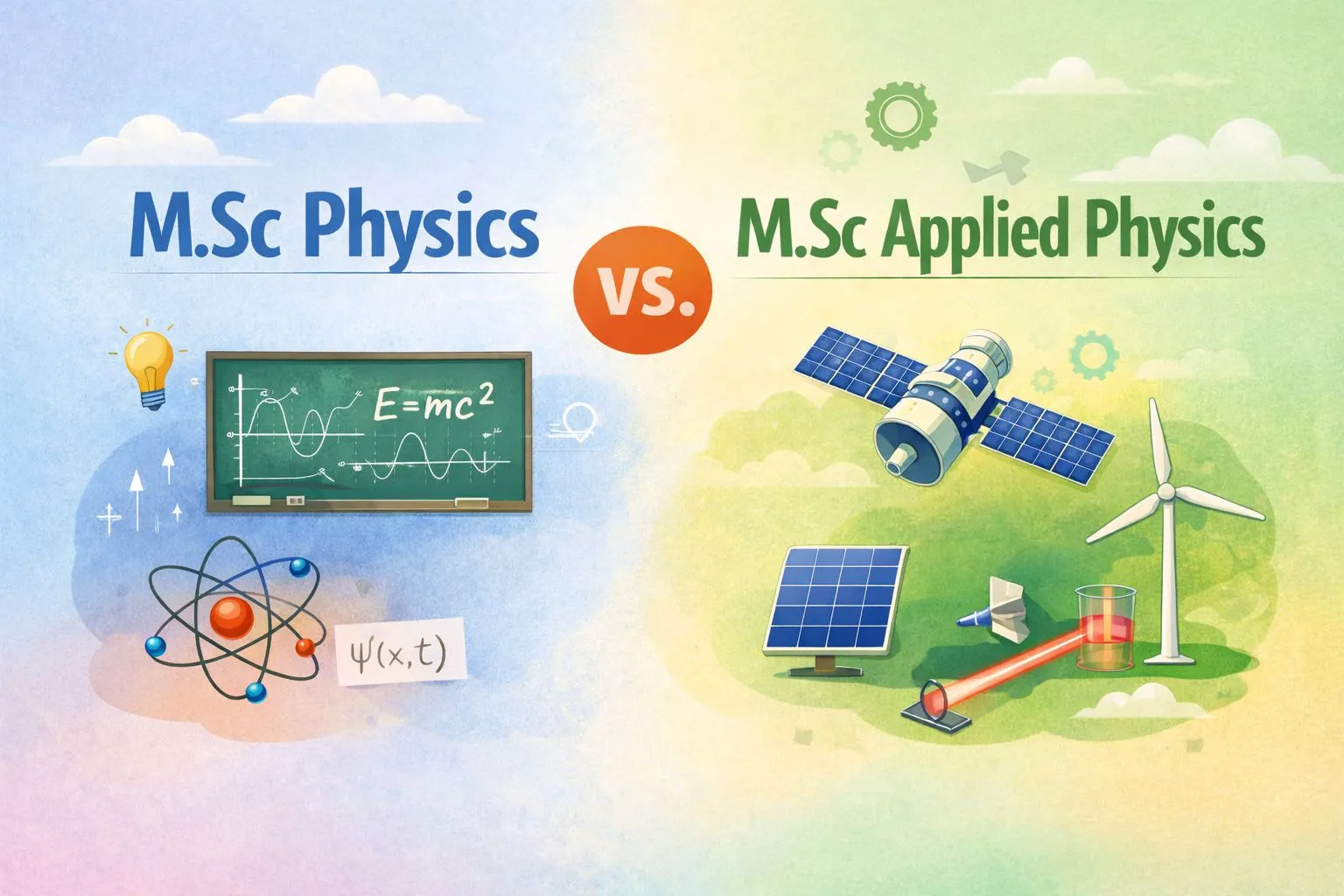 M.Sc Physics vs. M.Sc Applied Physics