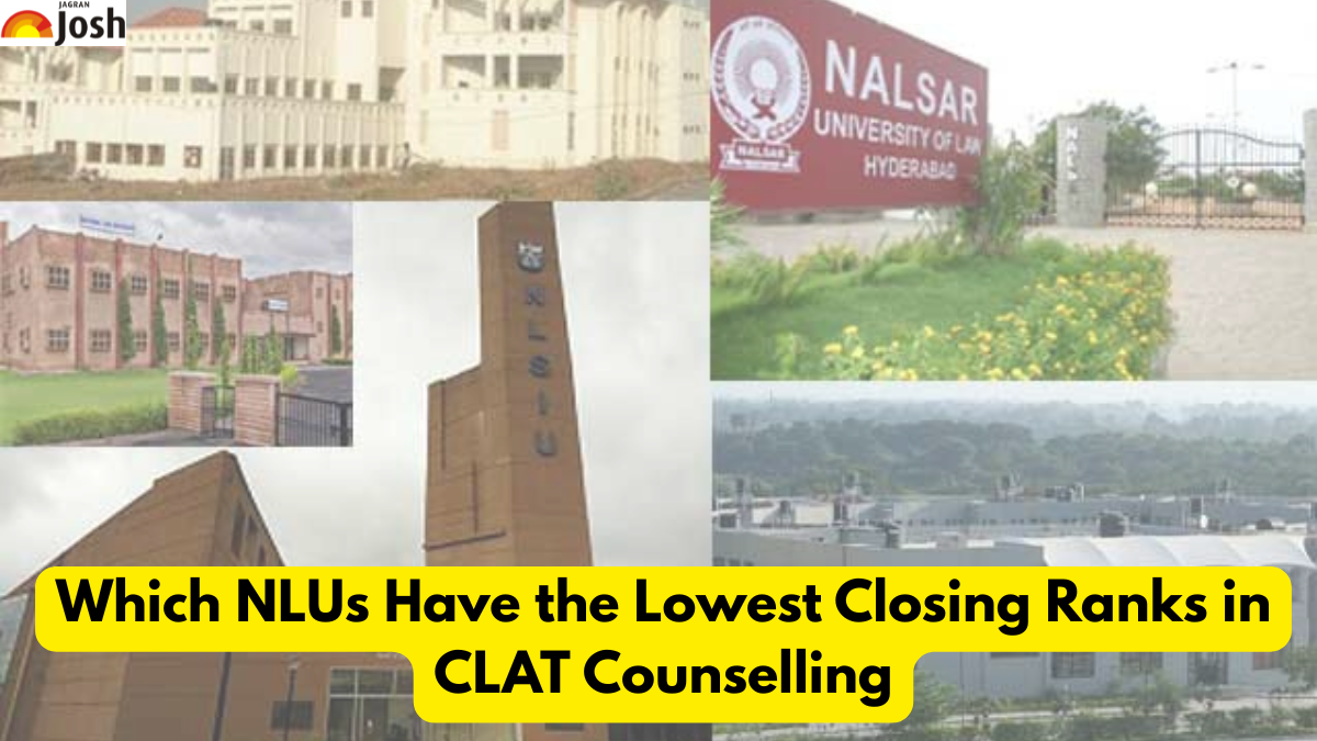 Which NLUs Have the Lowest Closing Ranks in CLAT Counselling?