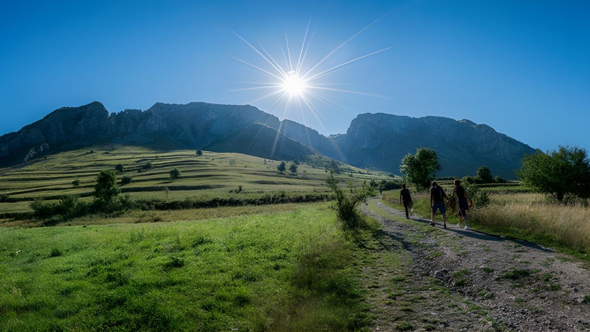 Which Village Sees the Sun Rise Twice a Day?