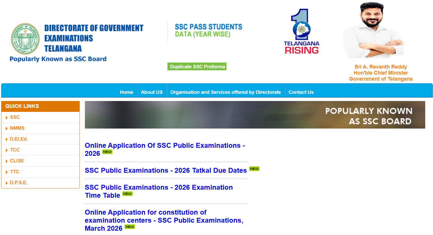 BSE Telangana released the TS SSC Exam 2026 hall tickets today, February 2, 2026.