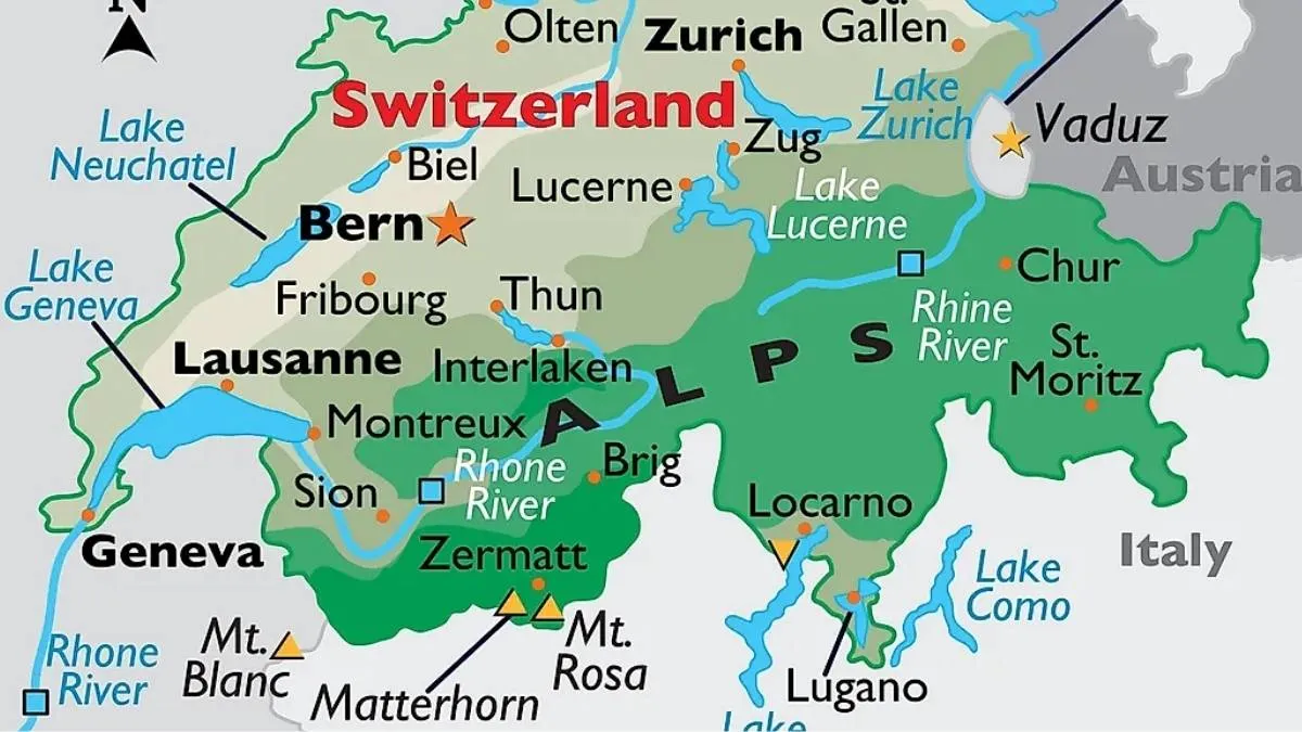 Switzerland: Check Neighbouring Countries, History & Interesting Facts
