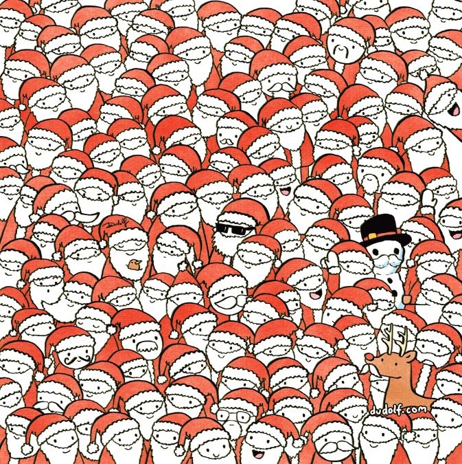 hidden picture puzzle with answer hidden-clean-shave-santa-picture-puzzle