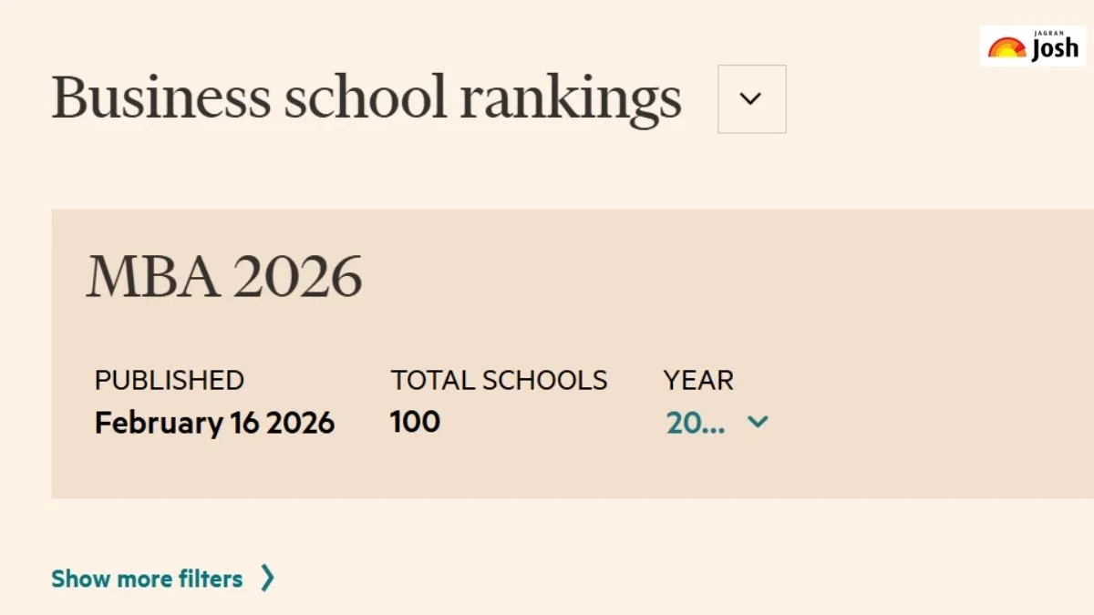 Financial Times Business School Rankings 2026: Check The List of Top ...