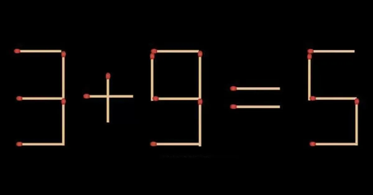 Matchstick Math Puzzle: Correct the Equation by Moving Just One Matchstick