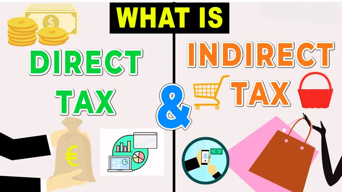 What is Direct Tax & Indirect Tax?