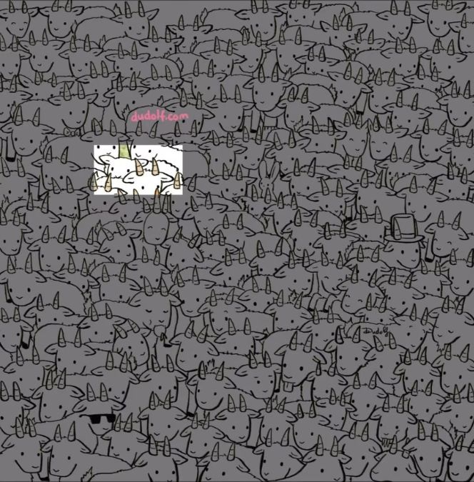 Only the Sharpest Minds Can Spot the Hidden Sheep Among the Herd of ...