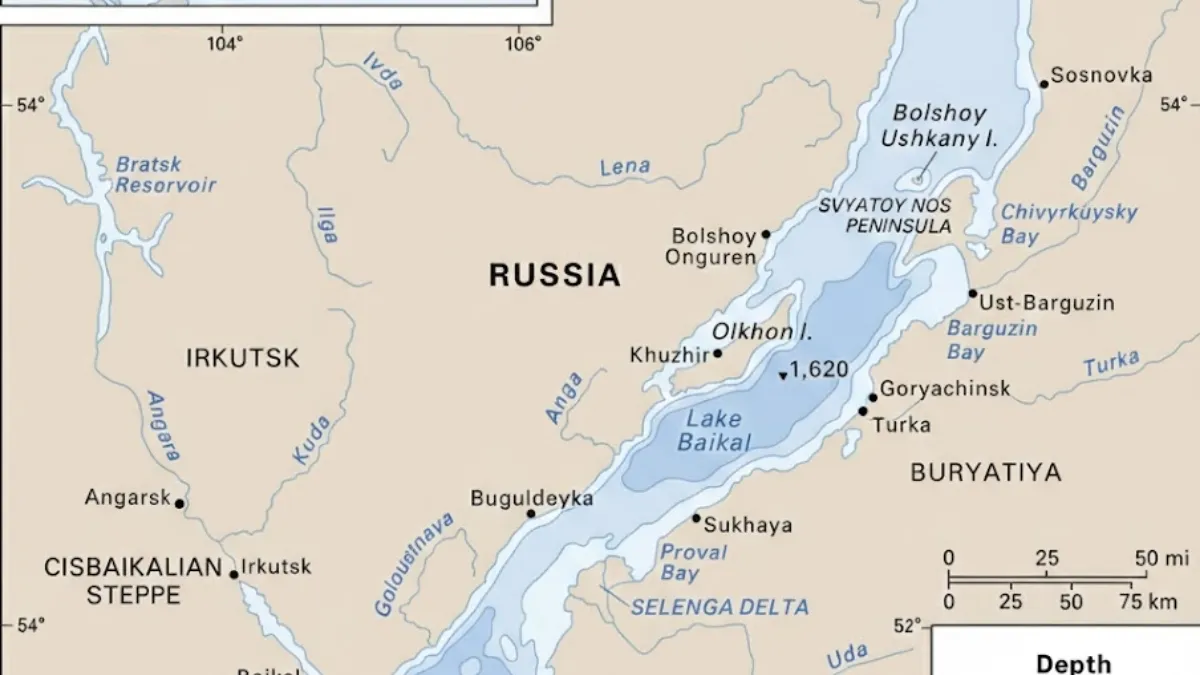 Lake Baikal: Location, Depth, Length, Map & Other Facts