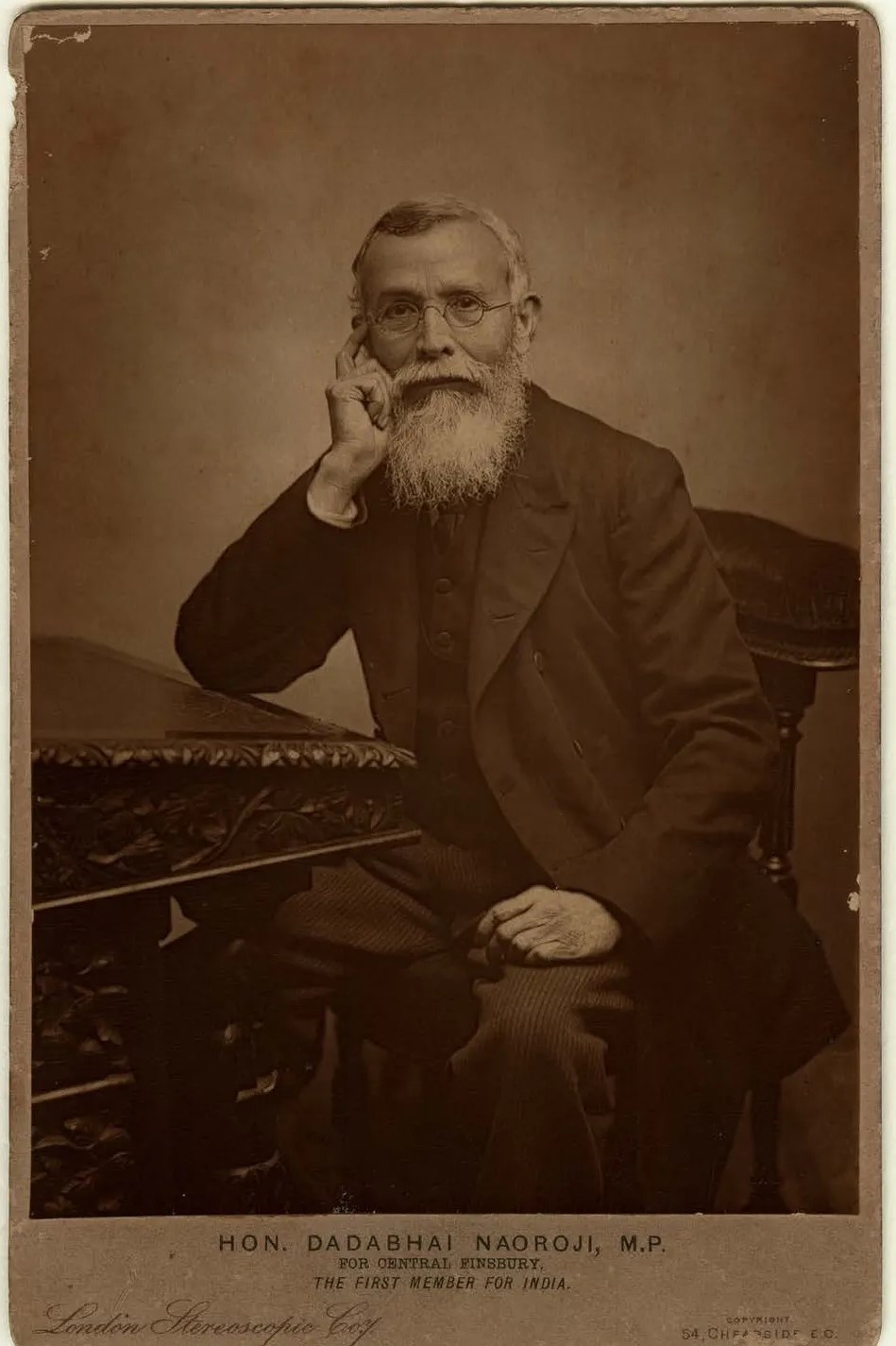 Who is Known as the Grand Old Man of India-1