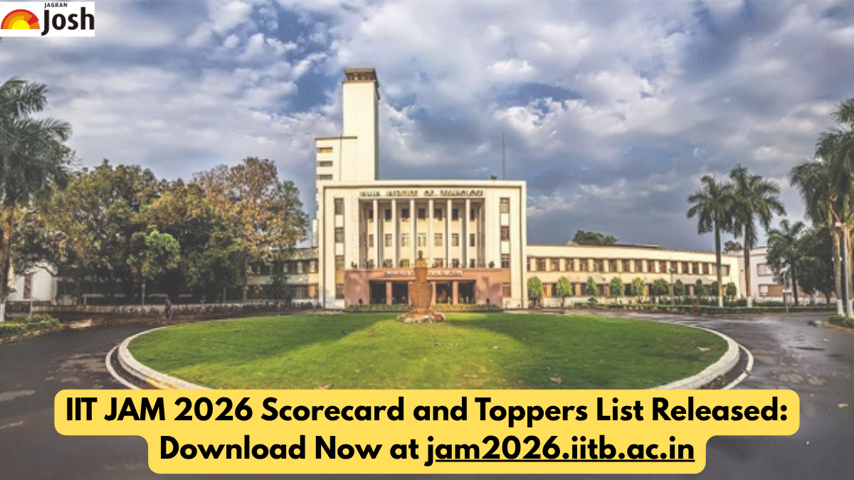 IIT JAM 2026 Scorecard and Toppers List Released