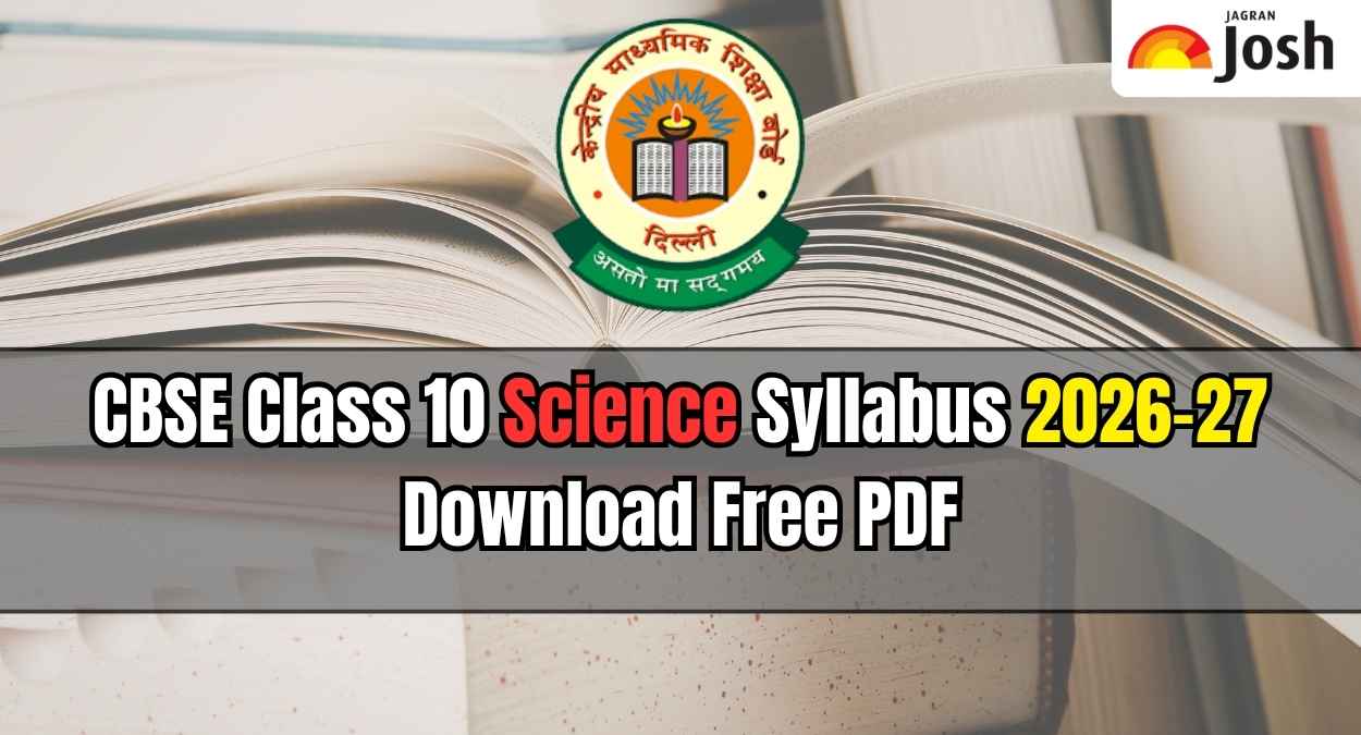 CBSE Class 10 Science Syllabus 2026-27: Download PDF