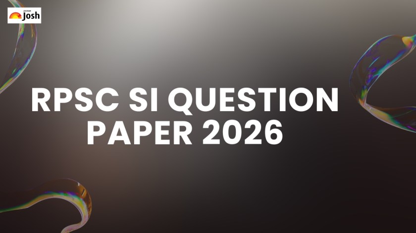 RPSC SI Question Paper 2026: सब-इंस्पेक्टर भर्ती परीक्षा के पेपर 1 और पेपर 2 की PDF और परीक्षा पैटर्न की पूरी जानकारी मिलेगी यहां