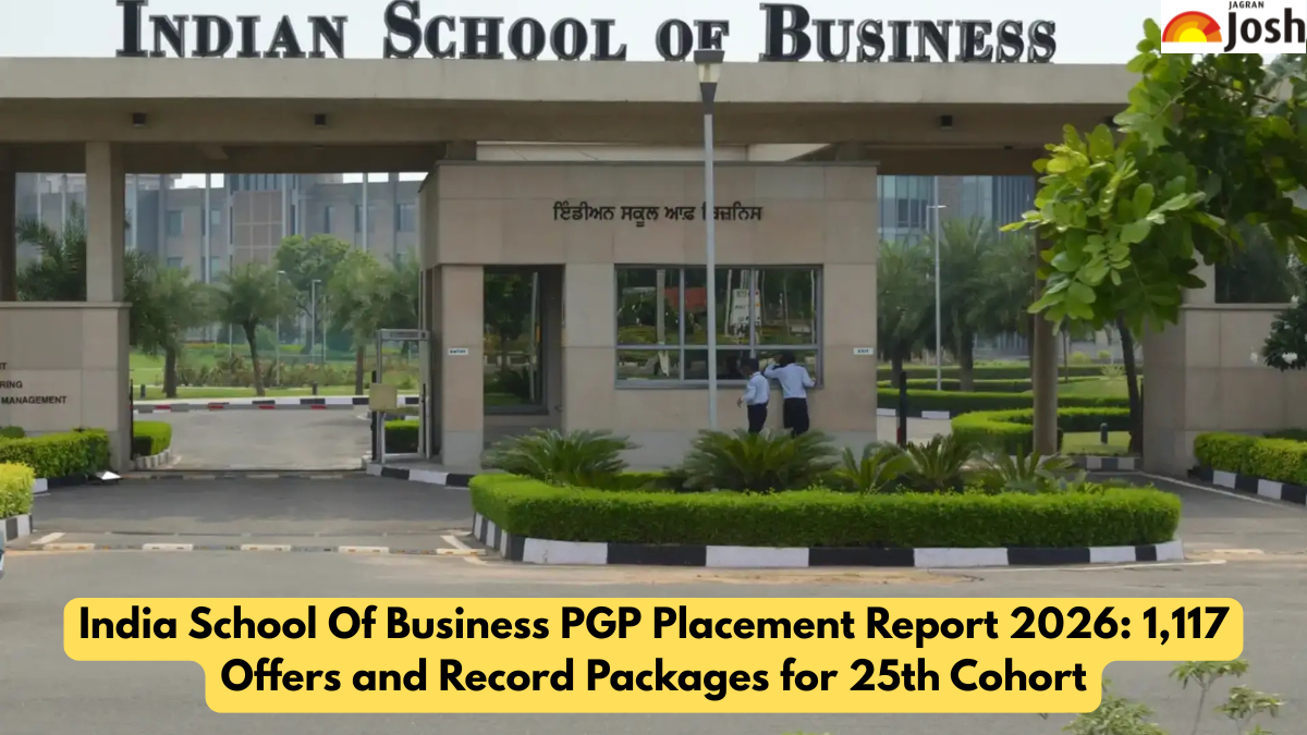 India School Of Business PGP Placement Report 2026: 1,117 Offers and Record Packages for 25th Cohort - Jagran Josh
