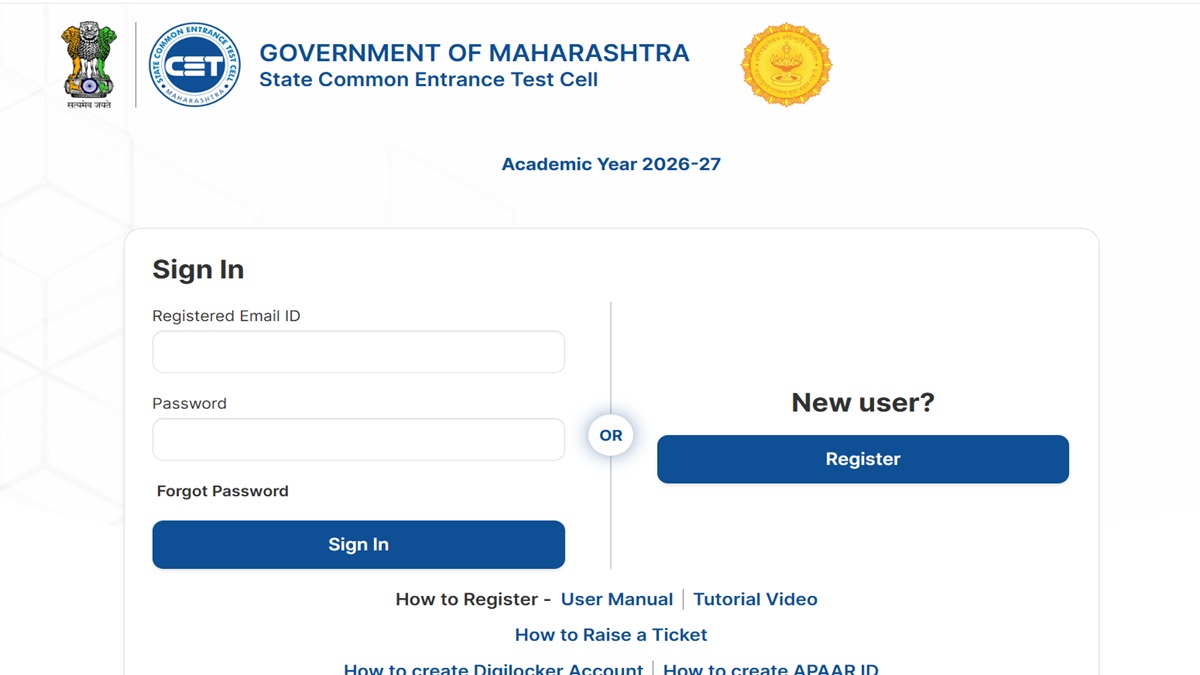 MHT CET Admit Card 2026 Released