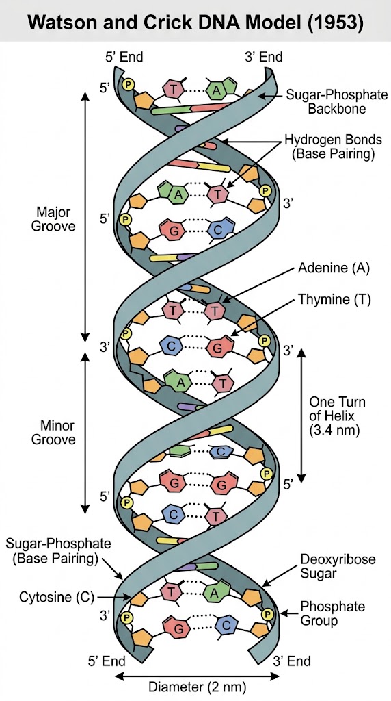 watson crick model of dna
