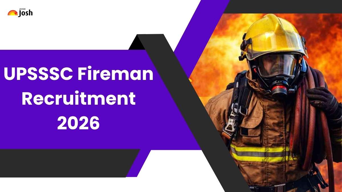 UPSSSC Fireman Recruitment 2026 Notification: यूपीएसएसएससी फायरमैन के पदों की भर्ती के लिए नोटिफिकेशन जारी, जानें डिटेल्स