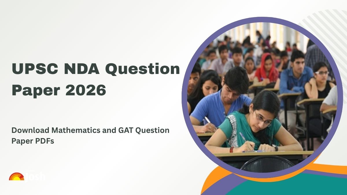UPSC NDA 2026 Question Paper PDF: Download Shift 1 & Shift 2 Question Paper - Link Here