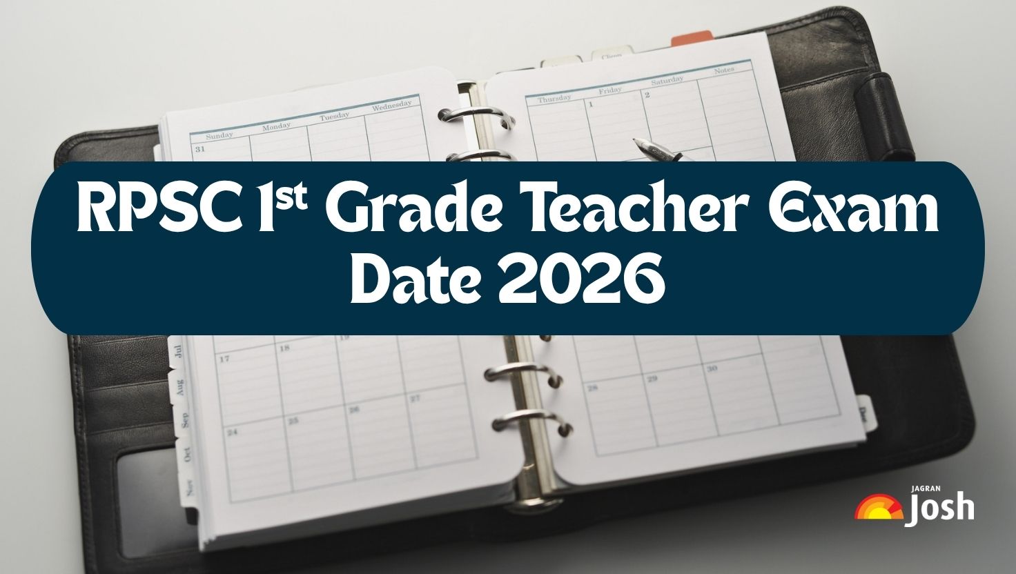 RPSC 1st Grade Teacher Exam Date 2026 OUT: Check the Subject-Wise Schedule & Download PDF