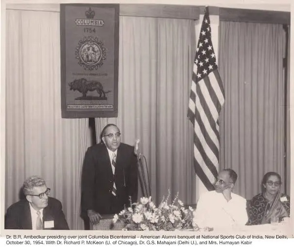 Dr. B.R. Ambedkar At Columbia University education