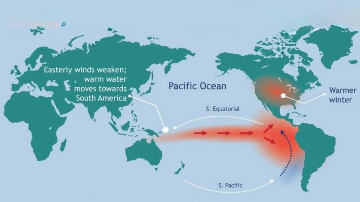 Difference between El Niño and Super El Niño
