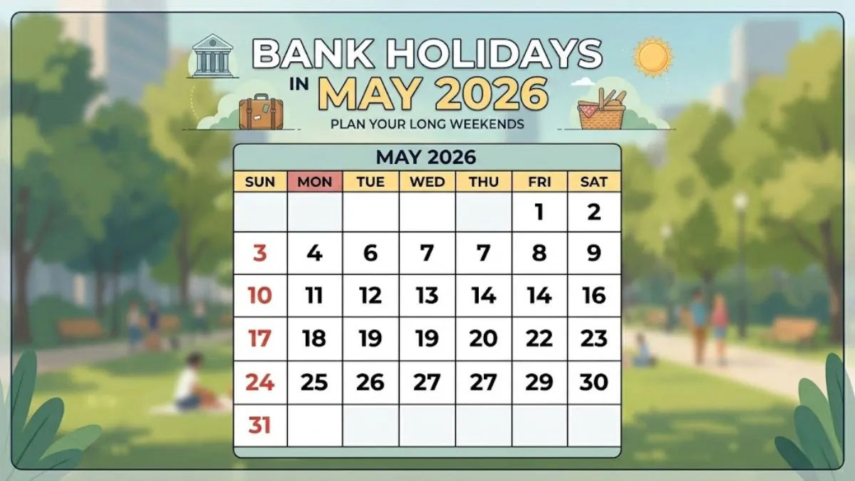 Would Banks be Closed on May 1, 2026? Check the State-wise List of Bank Holidays in May!
