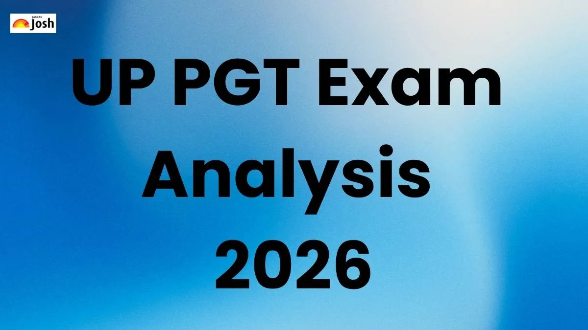 UP PGT Exam Analysis 2026: यूपी पीजीटी परीक्षा का विस्तृत विश्लेषण ...