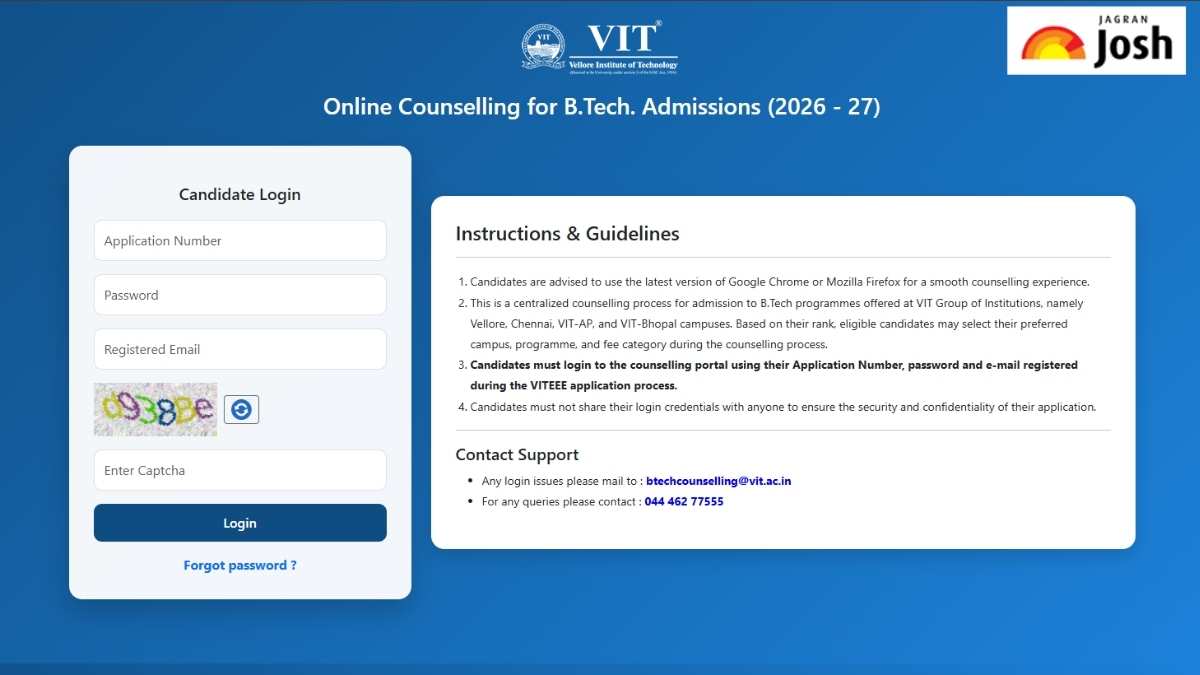 VITEEE Results 2026: Check VITEEE Rank Card