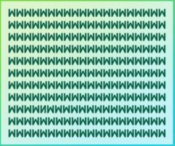 Spot the letter N-que