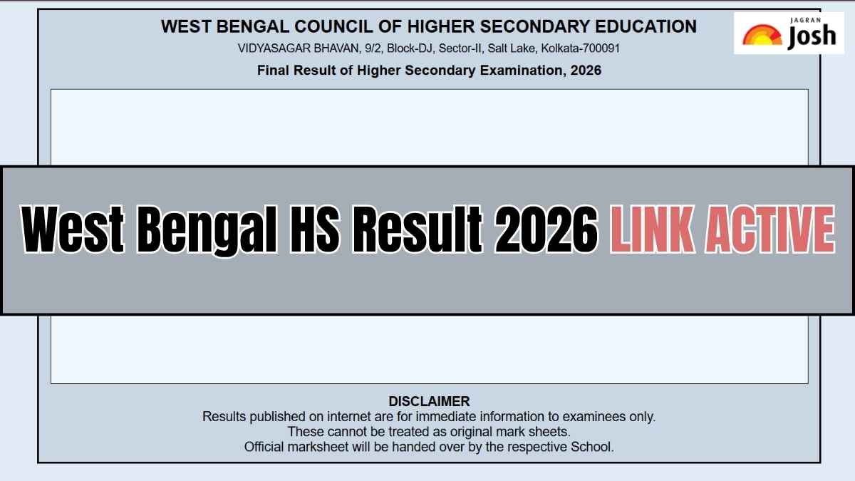 West Bengal HS Result 2026 LINK ACTIVE - Download Science, Commerce and ...