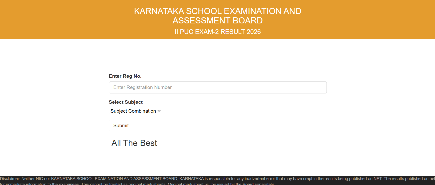 KSEAB Karnataka 2nd PUC Exam Result 2026 Declared at karresults.nic.in; Download Scorecard here