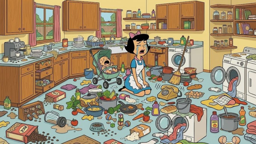 Find the Hidden Milk bottle-que