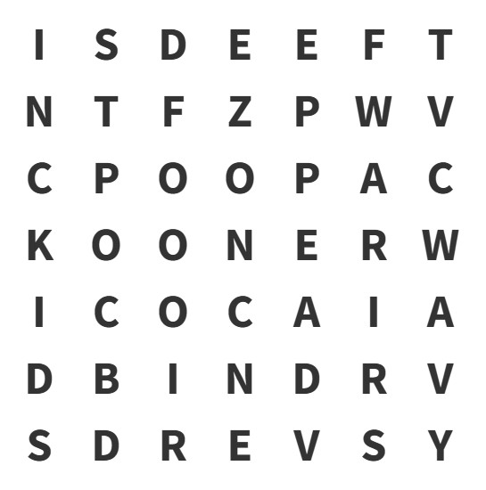 Find word