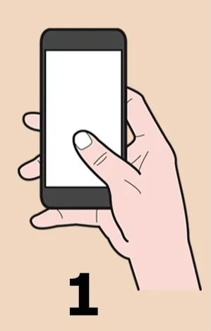 Holding Phone With One Hand, Using One Thumb Of The Same Hand Personality Traits phone-holding-personality-traits-1