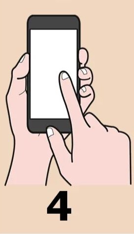 Holding Phone With One Hand And Using Index Finger Of Another Hand Personality Traits phone-holding-personality-traits-4