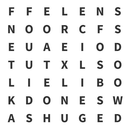 word puzzle