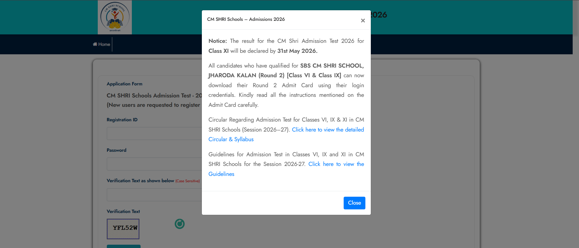 CM Shri Admission Test Result 2026: Class 11 Result by May 31st; Check Details, Official Notice at edudel.nic.in