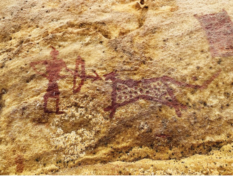 rock paintings gandhi sagar wildlife sanctuary