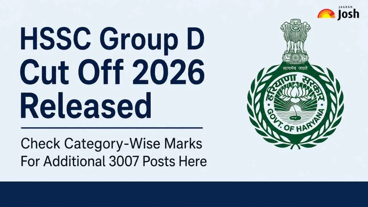 HSSC Group D Cut Off 2026 Released at hssc.gov.in, Check Category-Wise ...