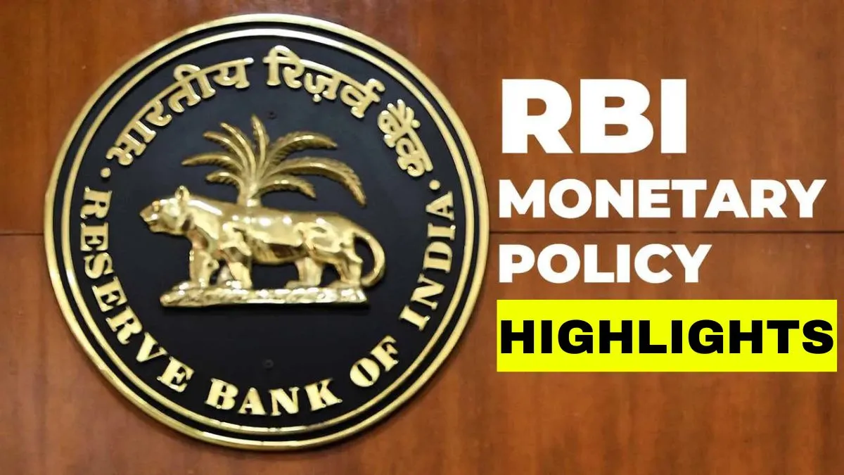 RBI MPC Meeting June 2026 Highlights: Repo Rate Unchanged at 5.25%, GDP Growth Forecast Revised to 6.9%