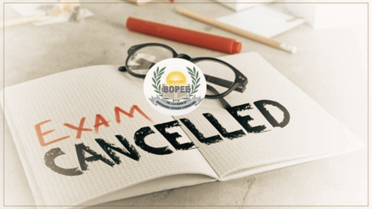 MSc Nursing Exam Cancelled in J&K Minutes Before Test Over OMR Mismatch
