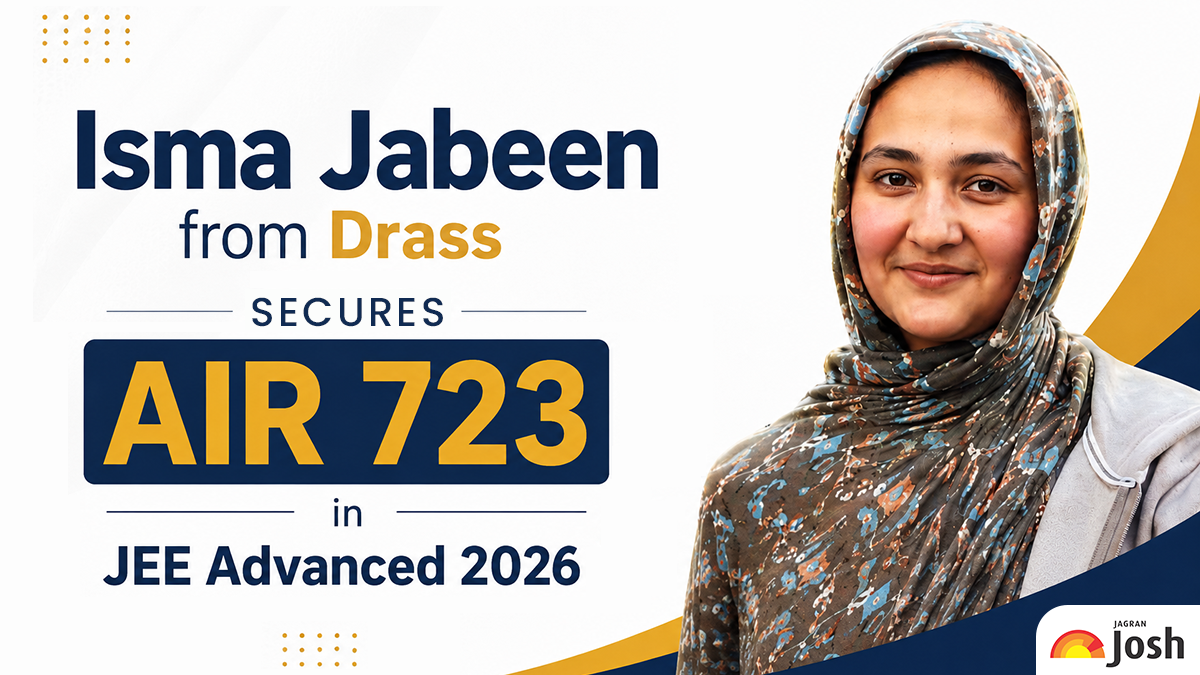 Isma Jabeen from Drass Secures AIR 723 in JEE Advanced 2026