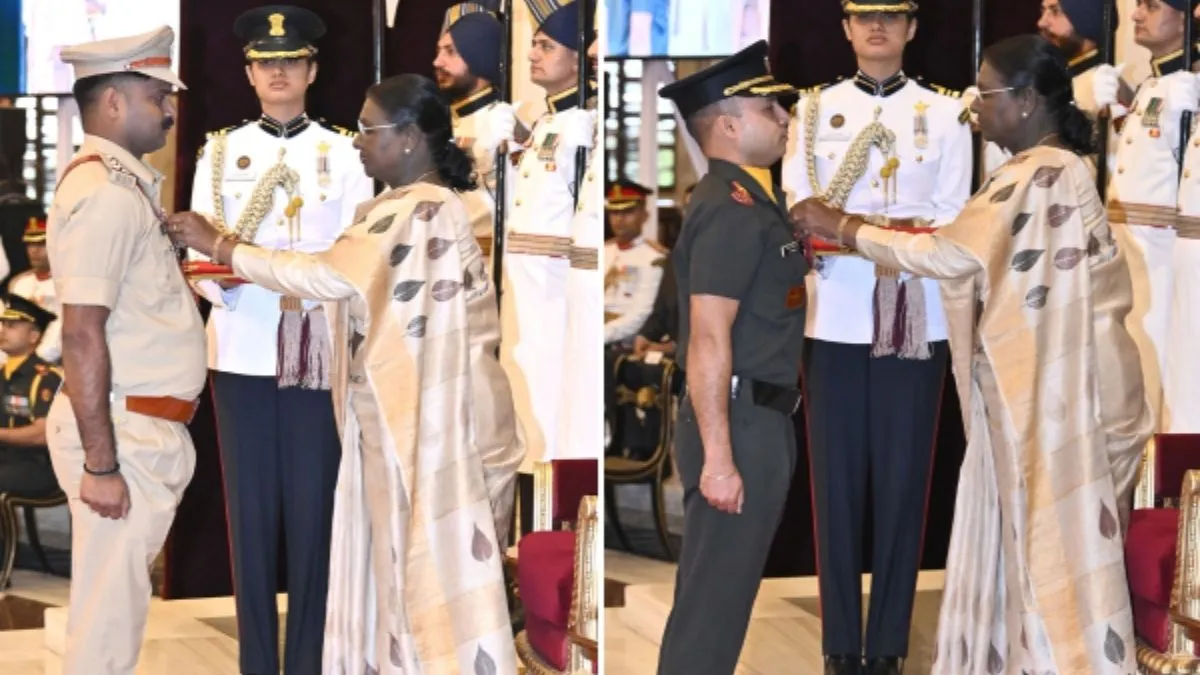 President Murmu Confers 51 Gallantry Awards: Gaganyaan Astronaut Bags Kirti Chakra