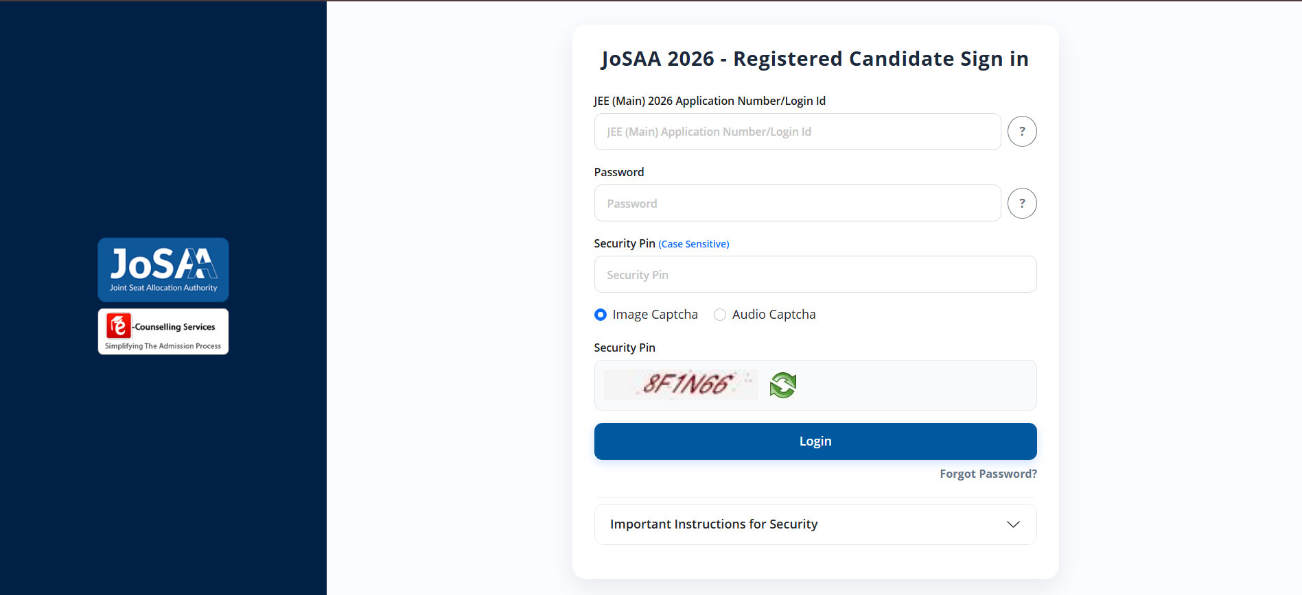 JoSAA Counselling 2026: Choice Filling and Locking Facility to Close Today at 5 PM, Apply at josaa.admissions.nic.in - Link Here