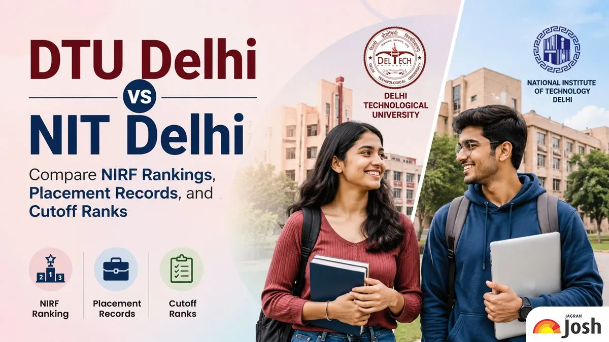 DTU Delhi vs NIT Delhi: Compare NIRF Rankings, Placement Records, and ...