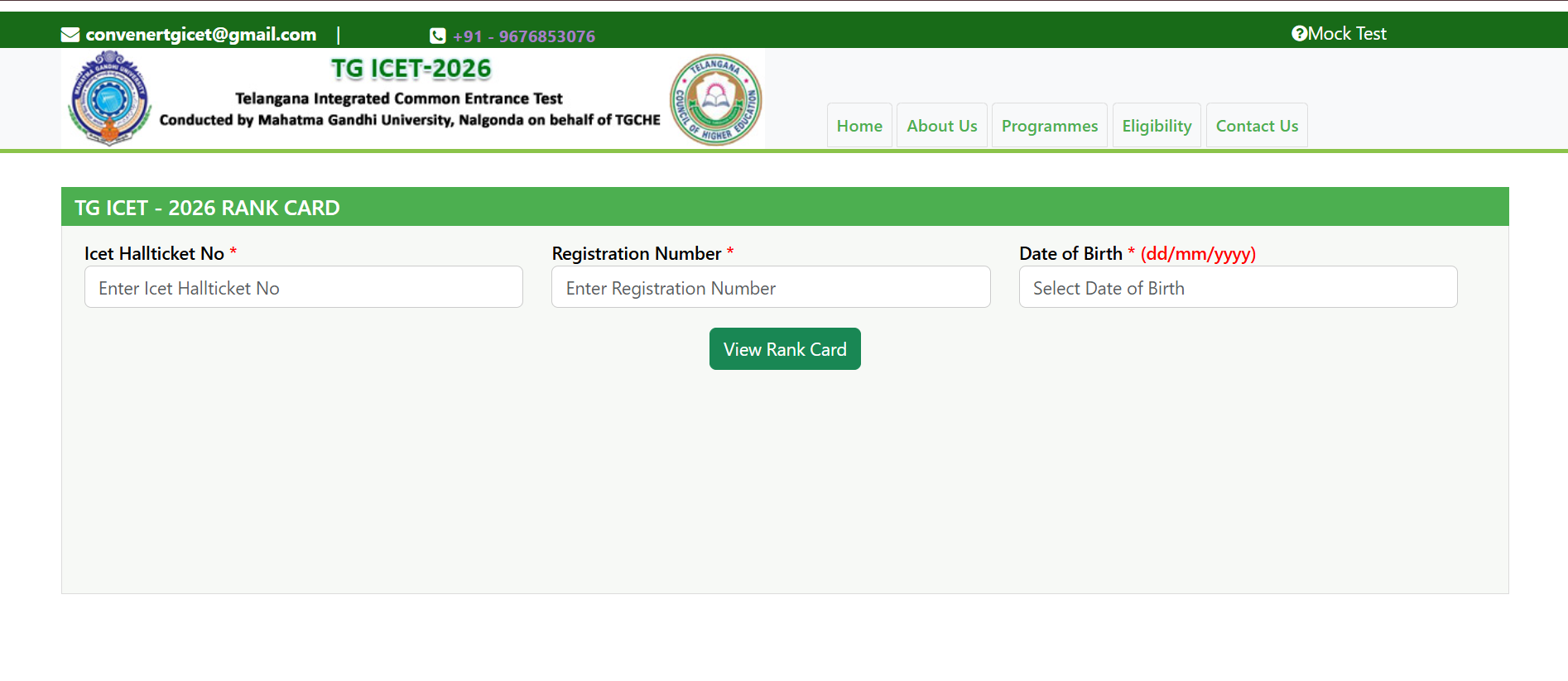 TS ICET Result 2026 OUT at icet.tgche.ac.in; Download TGCHE MBA, MCA Rank Card - Link Here