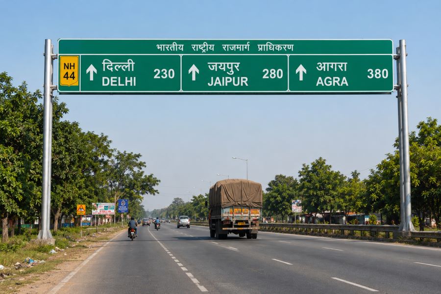 Why Are Highway Signboards Green and Not Red Yellow or Blue-1