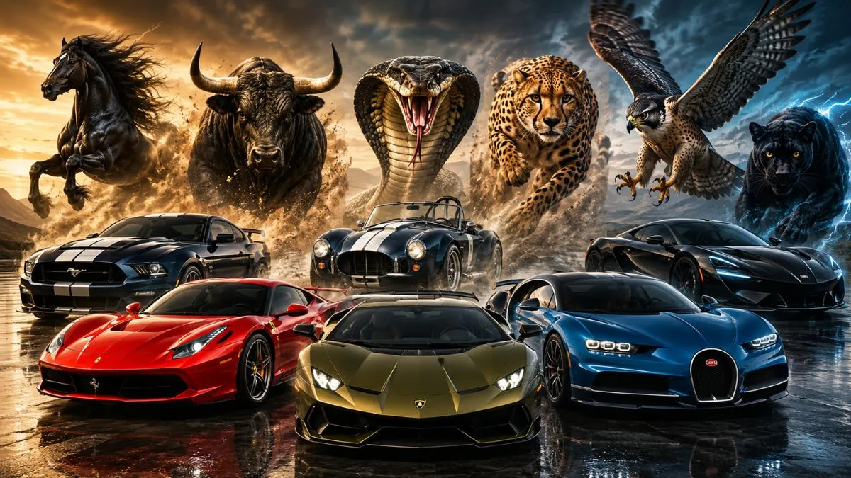 7 Most Iconic Cars Related to Animal Personalities