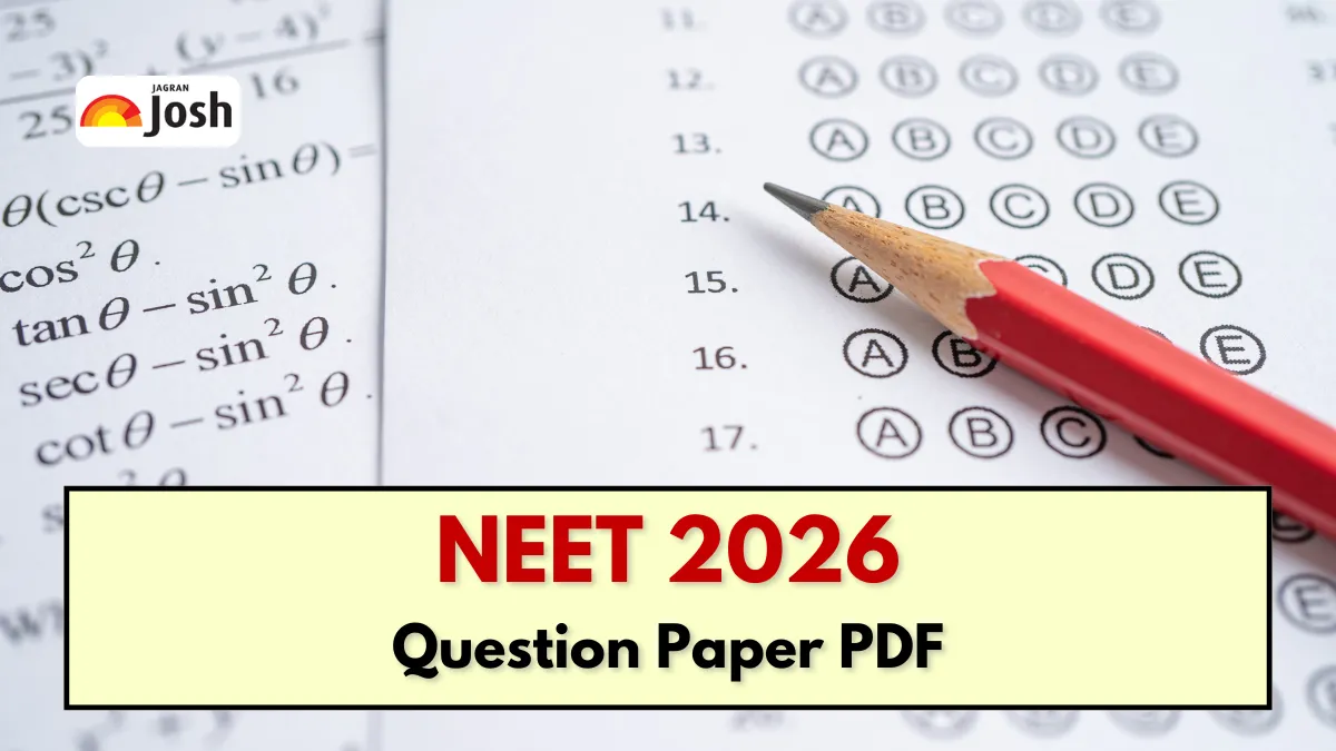 NEET Question Paper 2026 PDF: Download June 21 Re-NEET UG Exam Set Wise Papers for Physics, Chemistry and Biology
